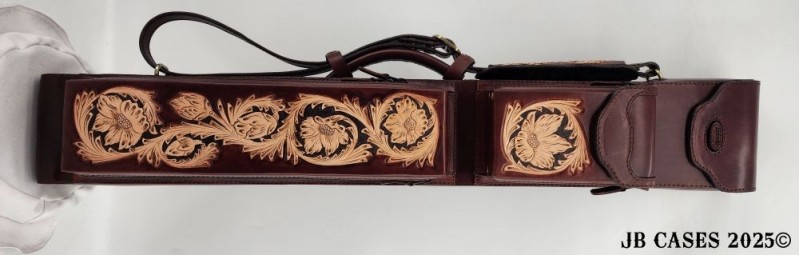 2x4 Saddle Leather Mason Case