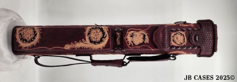 2x5/3x4 Full-Tooling Leather Case