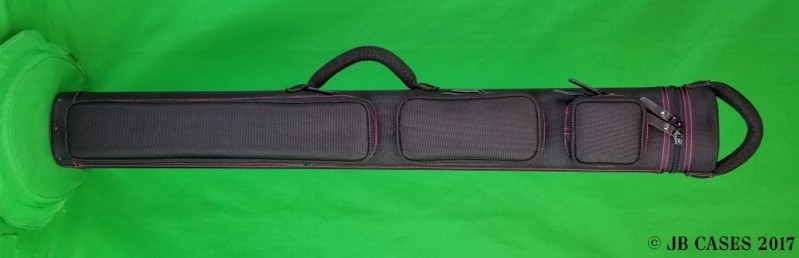 2x3 Black Ultimate Rugged with Hot Pink Stitching