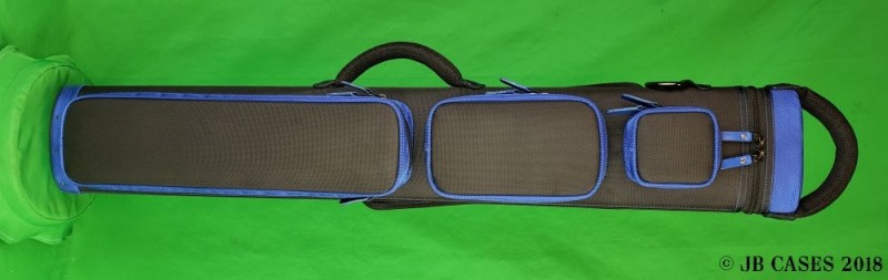 2x5/3x4 Black Ultimate Rugged with Blue Pocket Sides