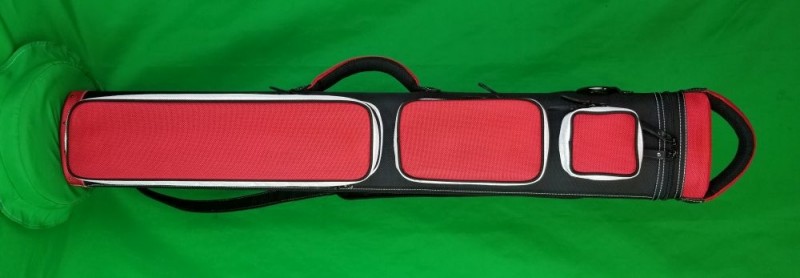 2x5/3x4 Black and Red Ultimate Rugged with White Pocket Sides