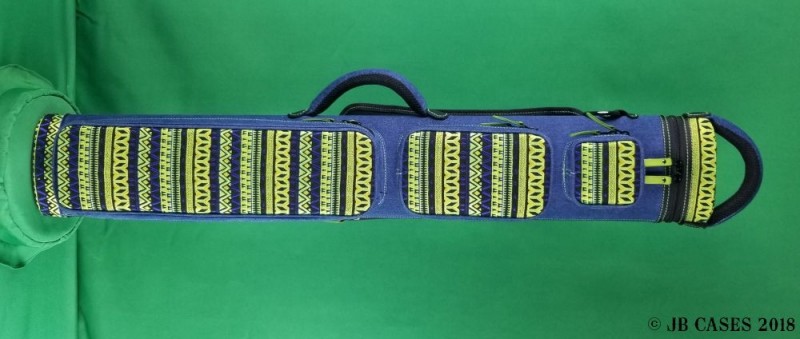 2x5/3x4 Blue Ultimate Rugged with Neon Green Geo Print
