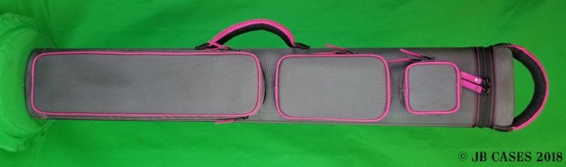 2x5/3x4 Slate Grey Ultimate Rugged with Hot Pink Piping