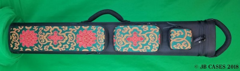 3x6 Black Asian Zing "Red Lotus" Ultimate Rugged Case