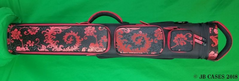 2x5/3x4 Black Asian Zing "Red Vine" Ultimate Rugged Case