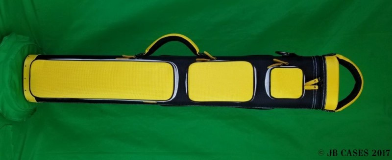 3x6 Black and Yellow Ultimate Rugged with White Sides