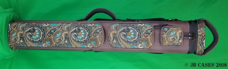3x6 Brown Asian Zing "Paisley" Ultimate Rugged Case