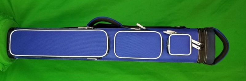 3x6 Blue Ultimate Rugged with White Piping and Navy Blue Pocket Sides