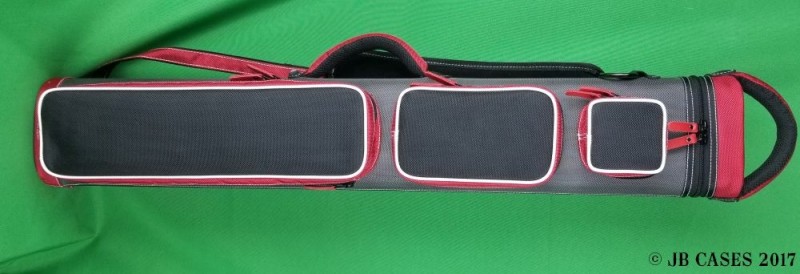 3x6 Slate Grey and Black Ultimate Rugged with Red Pocket Sides