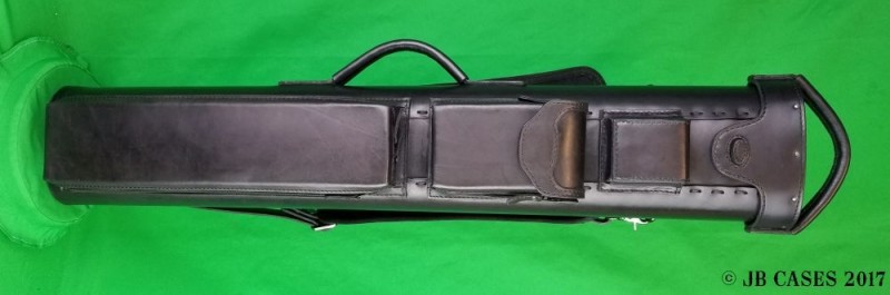 3x6 Black Veg Tan Tooling Leather Case
