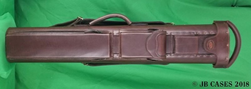 4X8 Brown Oil Tan Leather Case