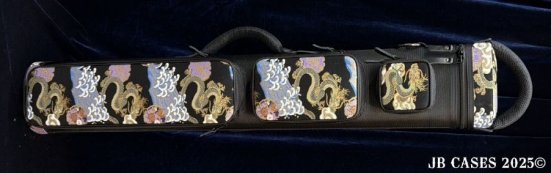 4x8 Asian Zing "Imperial Wave" Black Ultimate Rugged Case