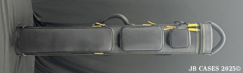 3x6 Black Ultimate Rugged with Yellow Stitching
