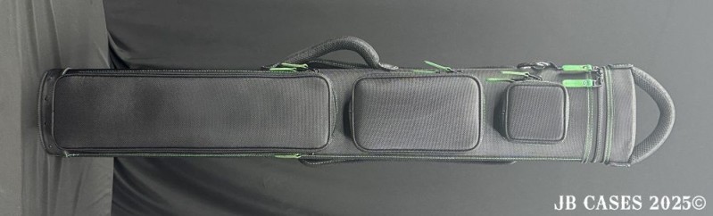 2x5/3x4 Black Ultimate Rugged with Kelly Green Stitching