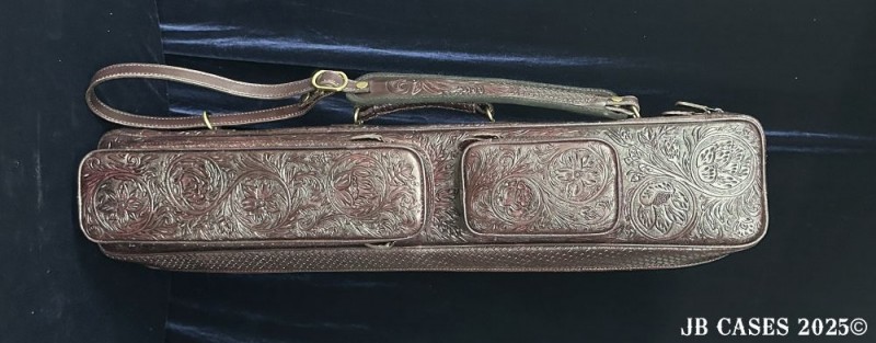 4x8 Hand Tooled Leather Butterfly