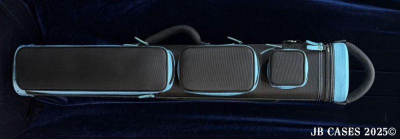 2x5/3x4 Black and Teal Ultimate Rugged 