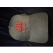 Black with Red Lettering