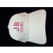 White with Pink Lettering