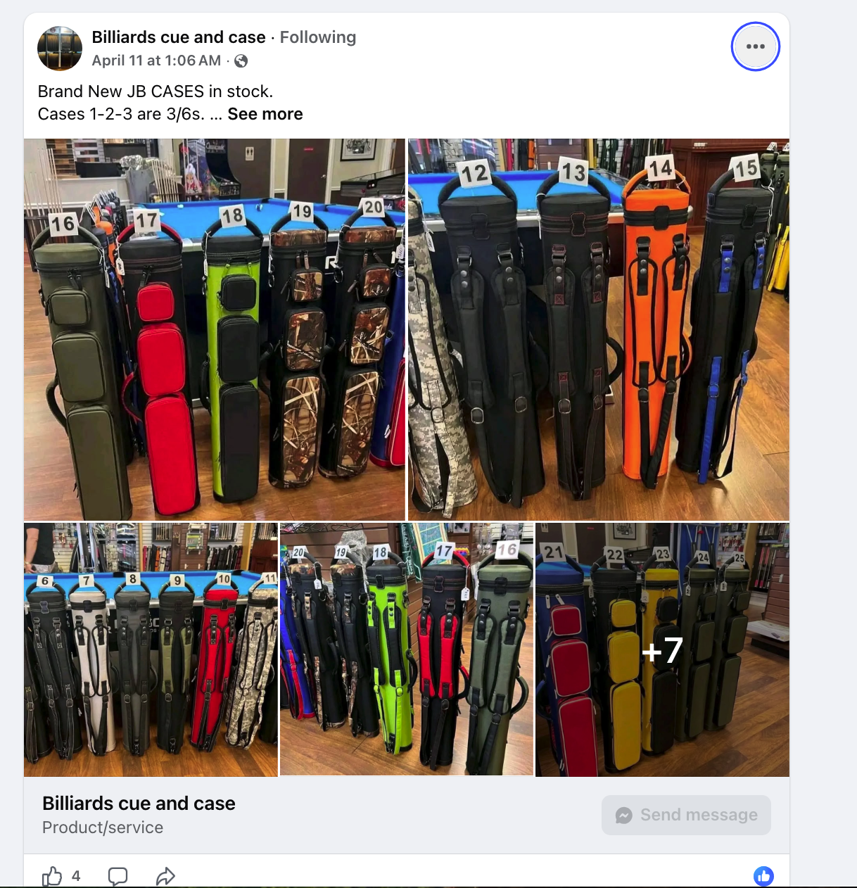 FAKE AD SCAMMER DOES NOT HAVE THESE CASES